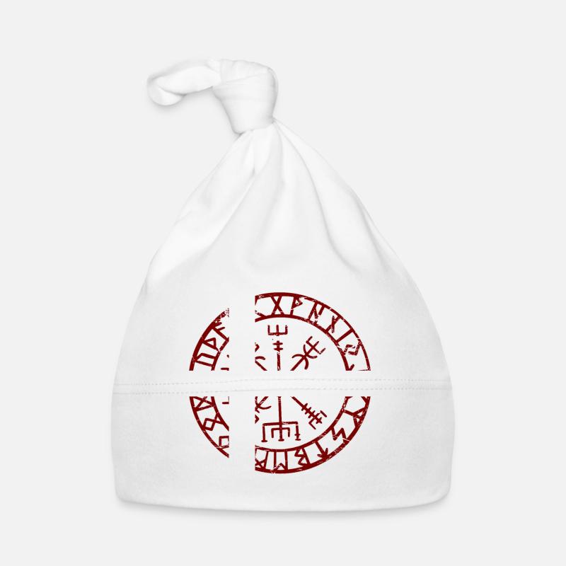 VEGVVISIR DENMARK - Viking Compass Organic Baby Cap