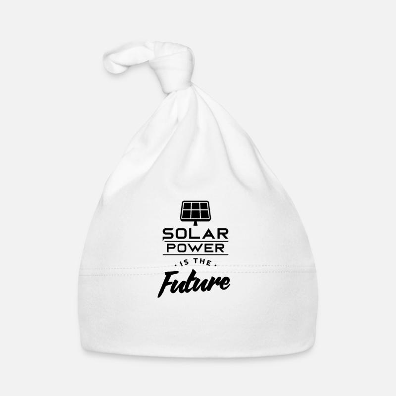 Solarenergie ist die Zukunft Solarkraft Solar Baby Bio-Mütze