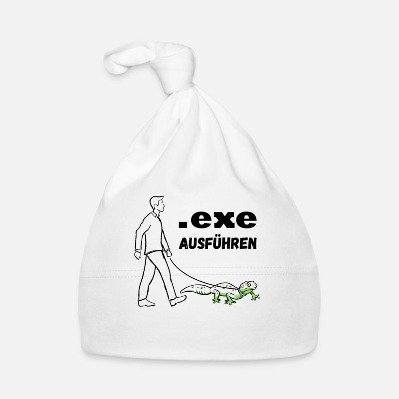 Informatiker Programmierer Computer lutig Baby Bio-Mütze