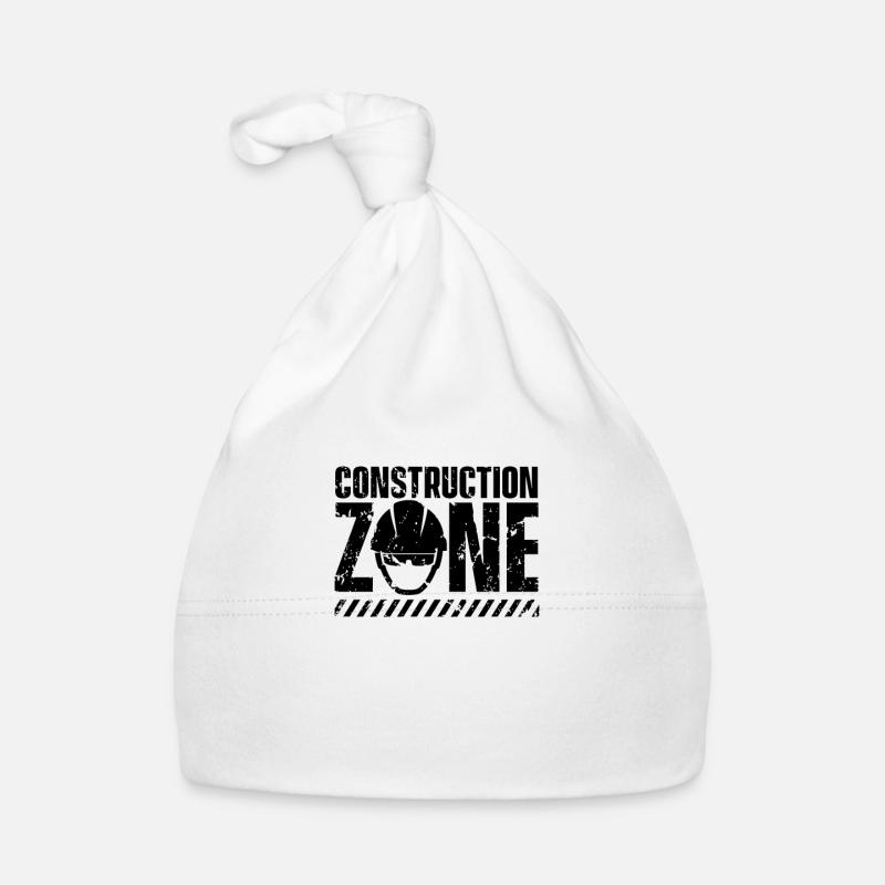 Chantiers de construction Zone Ouvriers de la construction Bonnet bio Bébé