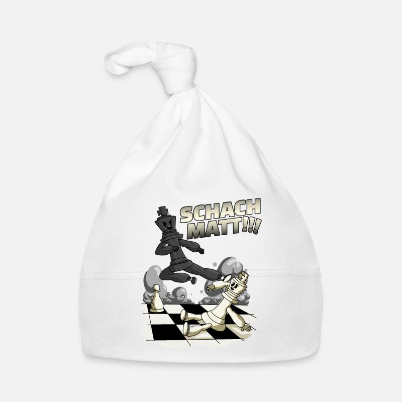 Chess Mate Funny Chess Player Gift Idea Organic Baby Cap