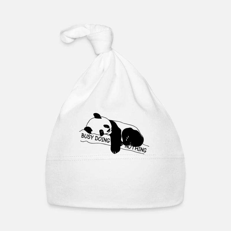 Panda géant mignon panda ours idée cadeau ours ours Bonnet bio Bébé