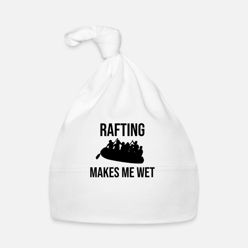 Rafting Gift | Rafter Whitewater Rafting Organic Baby Cap