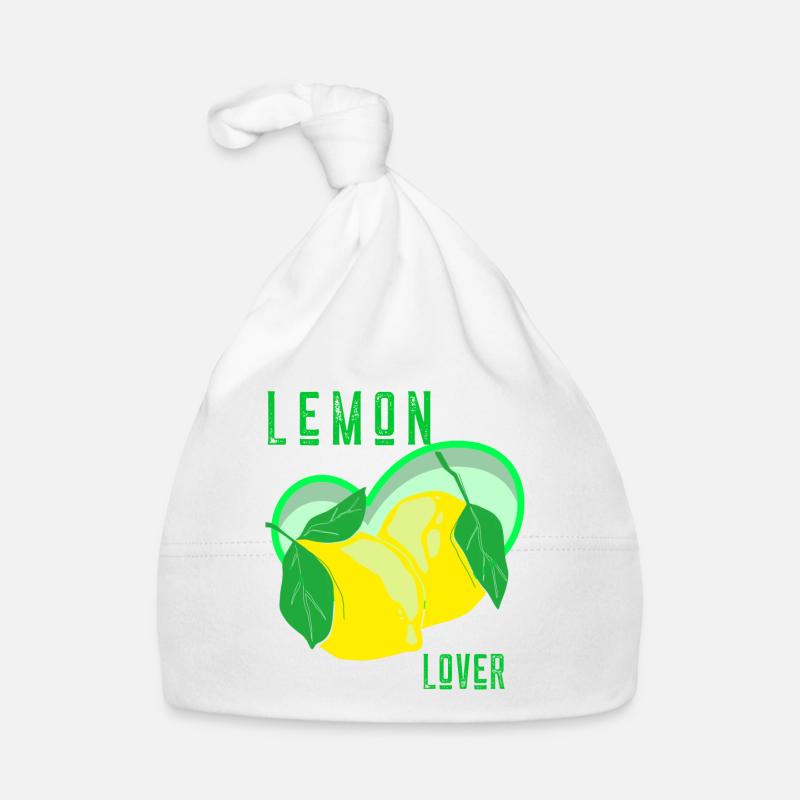Lemon Lover Citrons et limes Bonnet bio Bébé