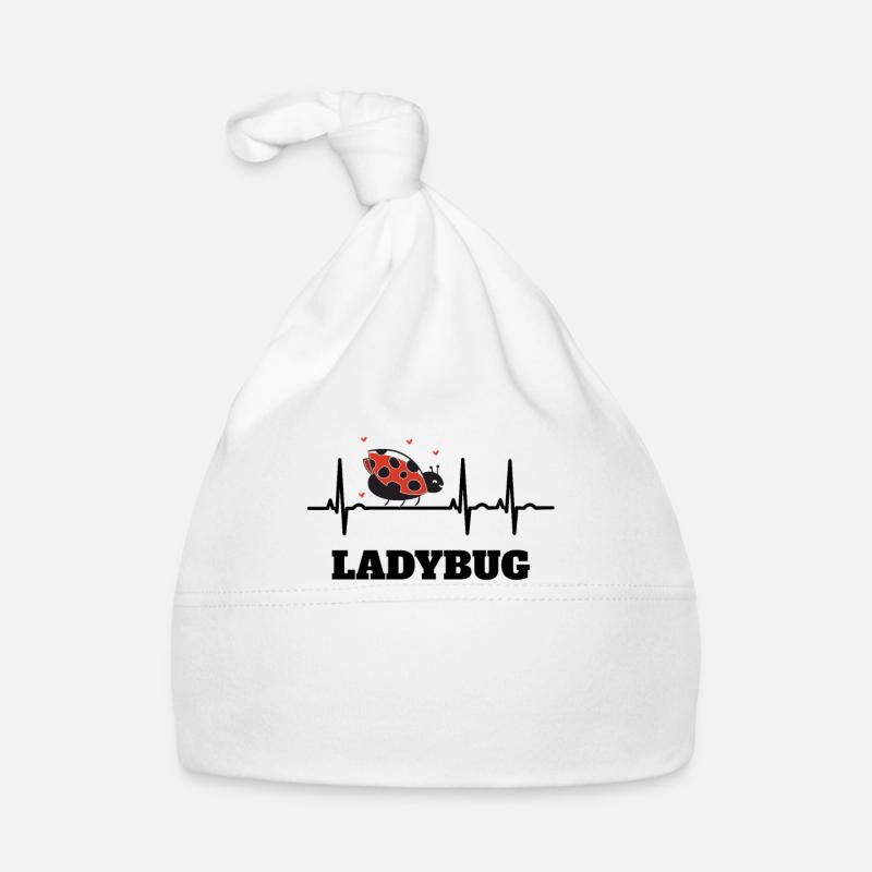 Ladybug Ladybug ECG Gift Idea Organic Baby Cap