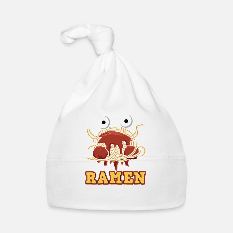 Ramen Fliegendes Spaghetti-Monster Baby Bio-Mütze