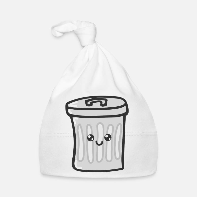 Mülleimer Lustig Geschenk Baby Bio-Mütze
