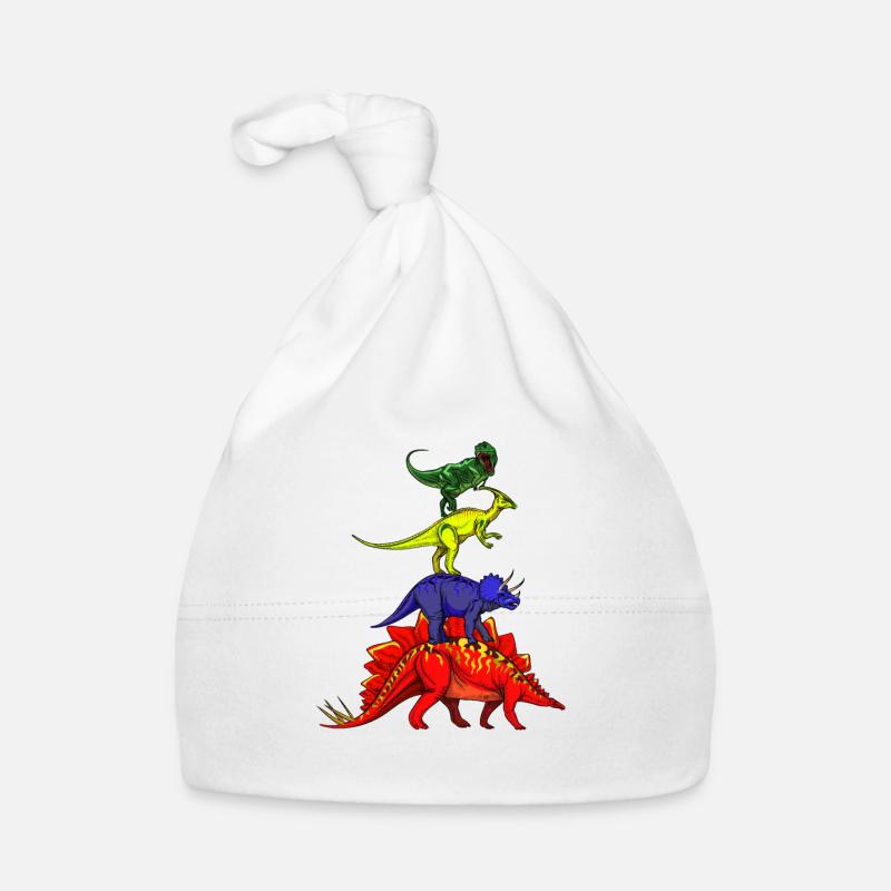 Dino Dinosaur Organic Baby Cap