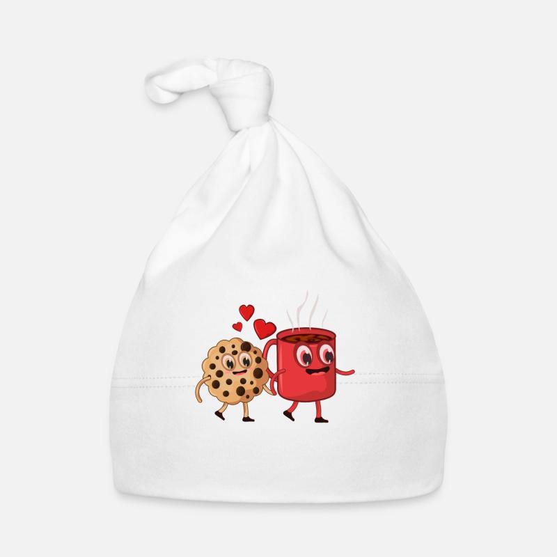 Cookie et café amour Bonnet bio Bébé