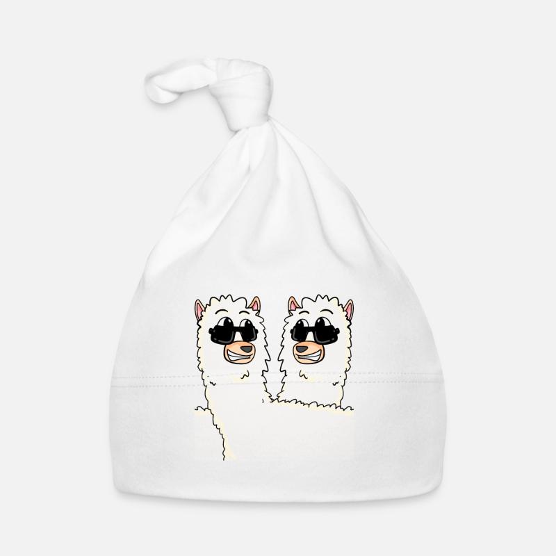 Funny alpacas Organic Baby Cap