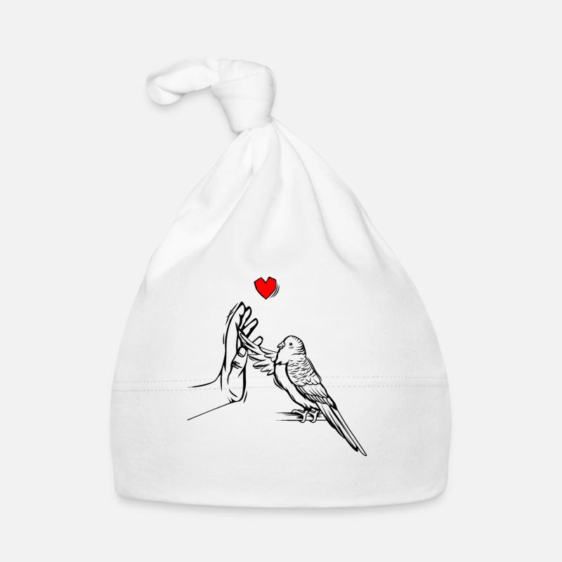 Budgerigar Organic Baby Cap