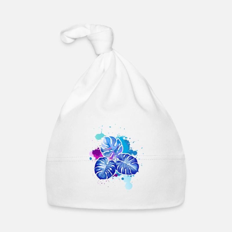 Les feuilles bleues Bonnet bio Bébé
