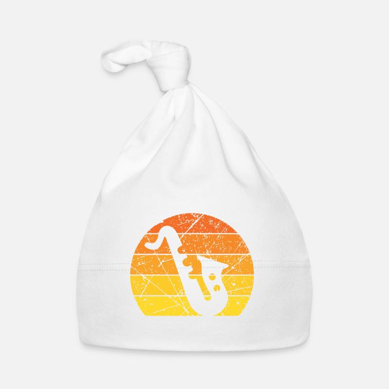 Blasmusik Saxophon Baby Bio-Mütze