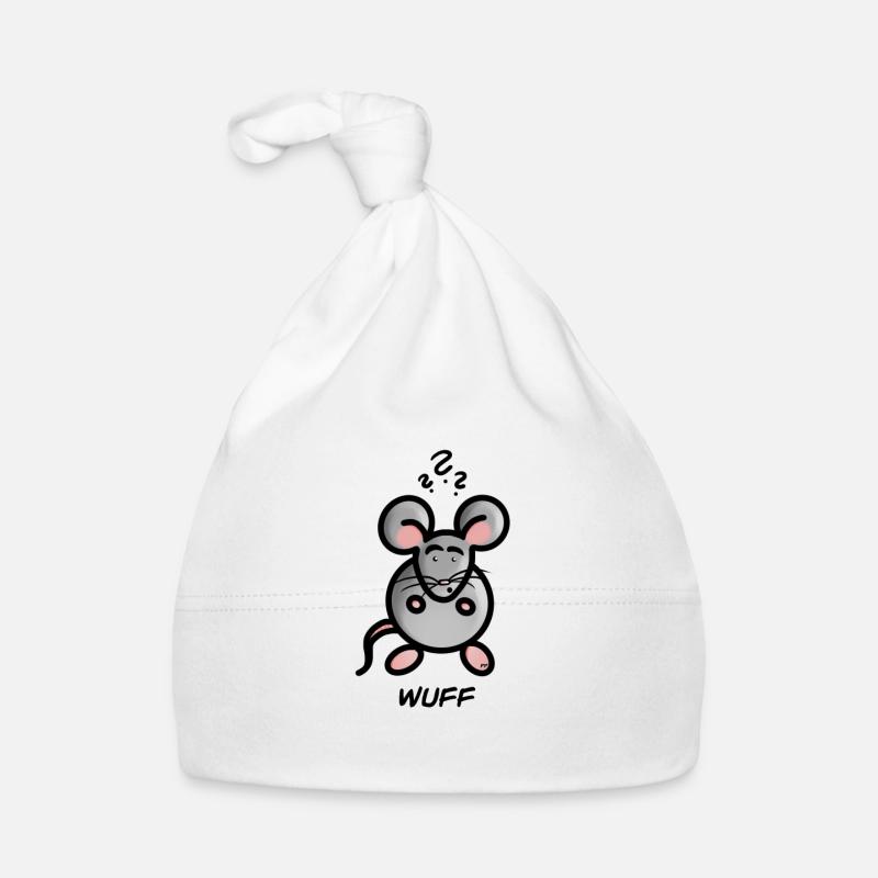 Mouse Wuff Organic Baby Cap