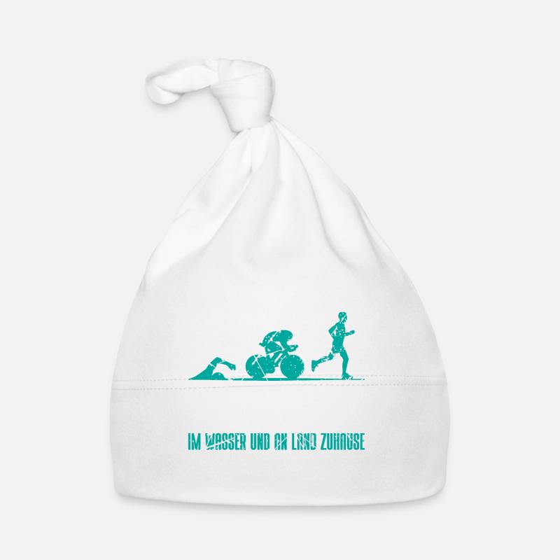Cadeau de Triathlète Bonnet bio Bébé