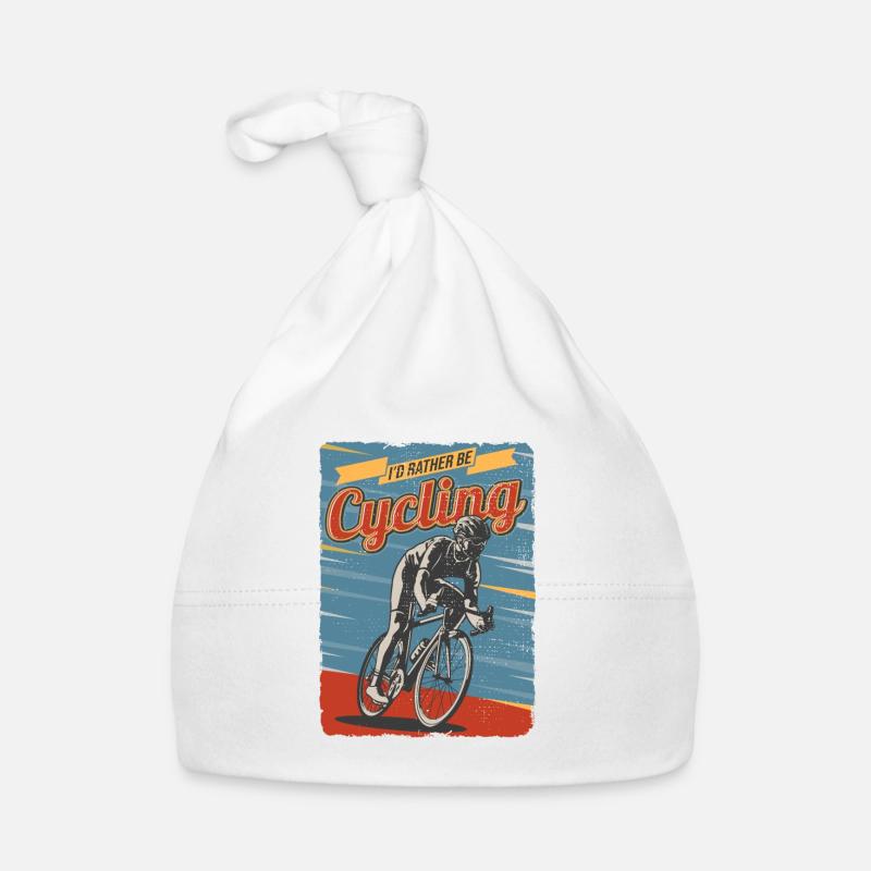 Je suis un peu plus cyclique Bonnet bio Bébé