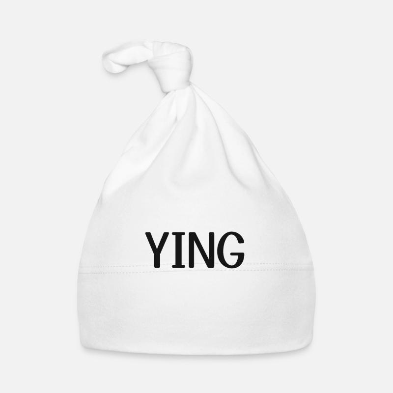 Ying and Yang Organic Baby Cap