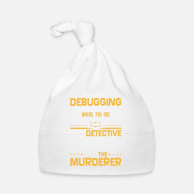 Développeur de programmeur - Code Nerd Debug Bonnet bio Bébé