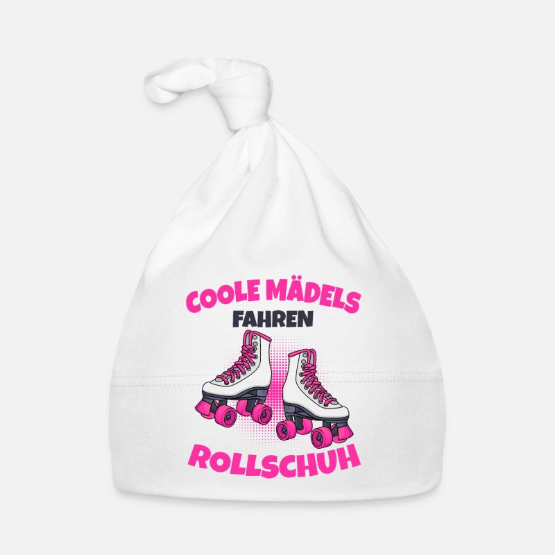 Rollschuhe Baby Bio-Mütze