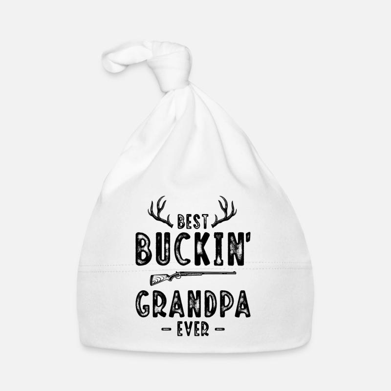 Best Buckin' Grandpa Ever Organic Baby Cap