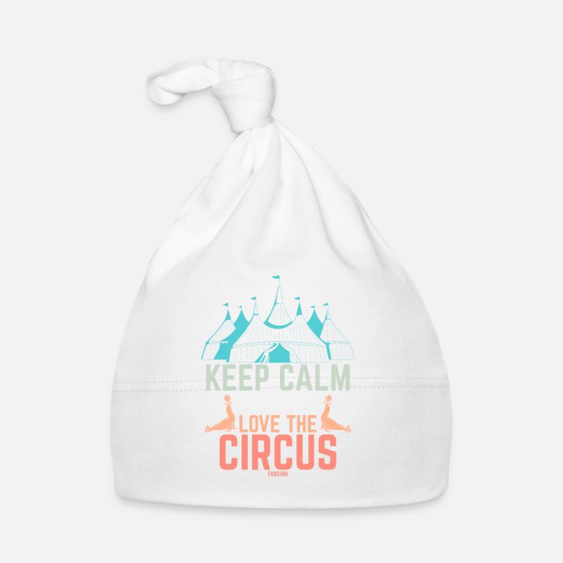 Cirque cirque cirque ambulant amusant Bonnet bio Bébé