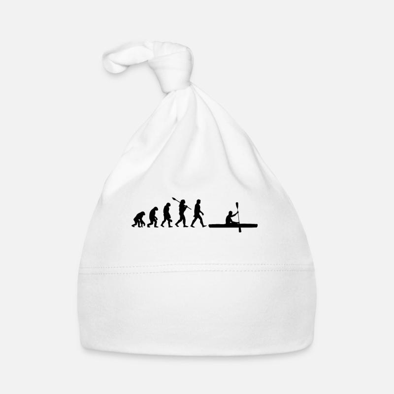 Rowing Rowing Rowing Boat Evolution Organic Baby Cap