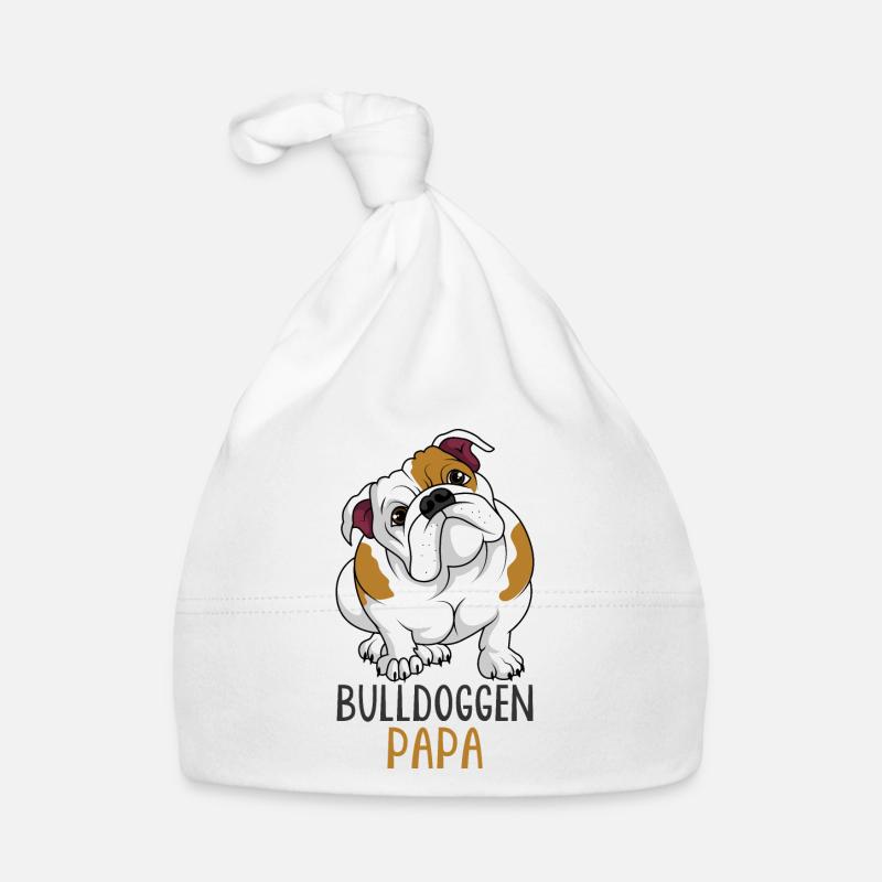 Bouledogue anglaise Bonnet bio Bébé