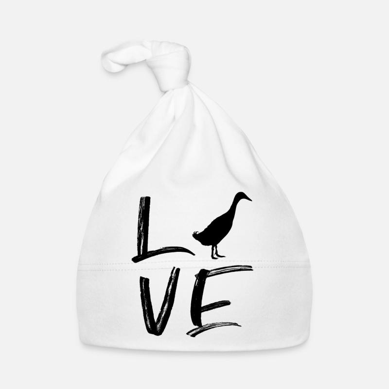 Running Running Ducks Gift Organic Baby Cap