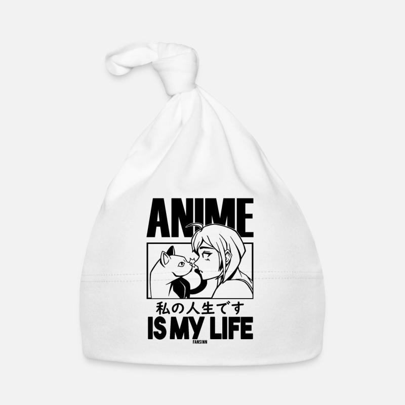 Animaux de compagnie Manga Anime Bonnet bio Bébé