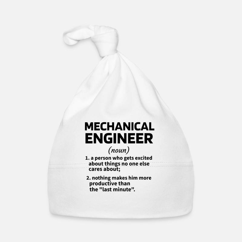 Mechanical Engineer Gift Mechanical Engineering Student Organic Baby Cap