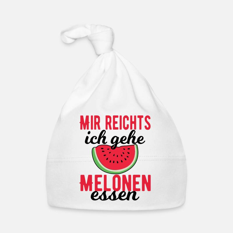 Melone Baby Bio-Mütze