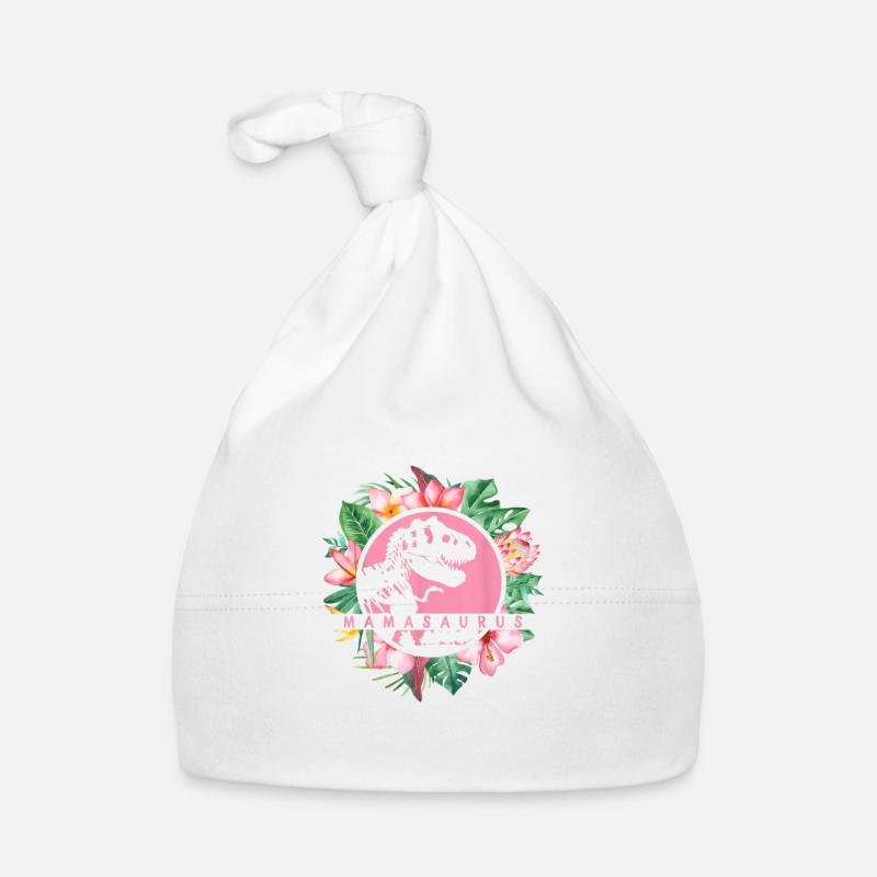 Muttertag Mamasaurus Mom Mama Mutter Blumen Baby Bio-Mütze