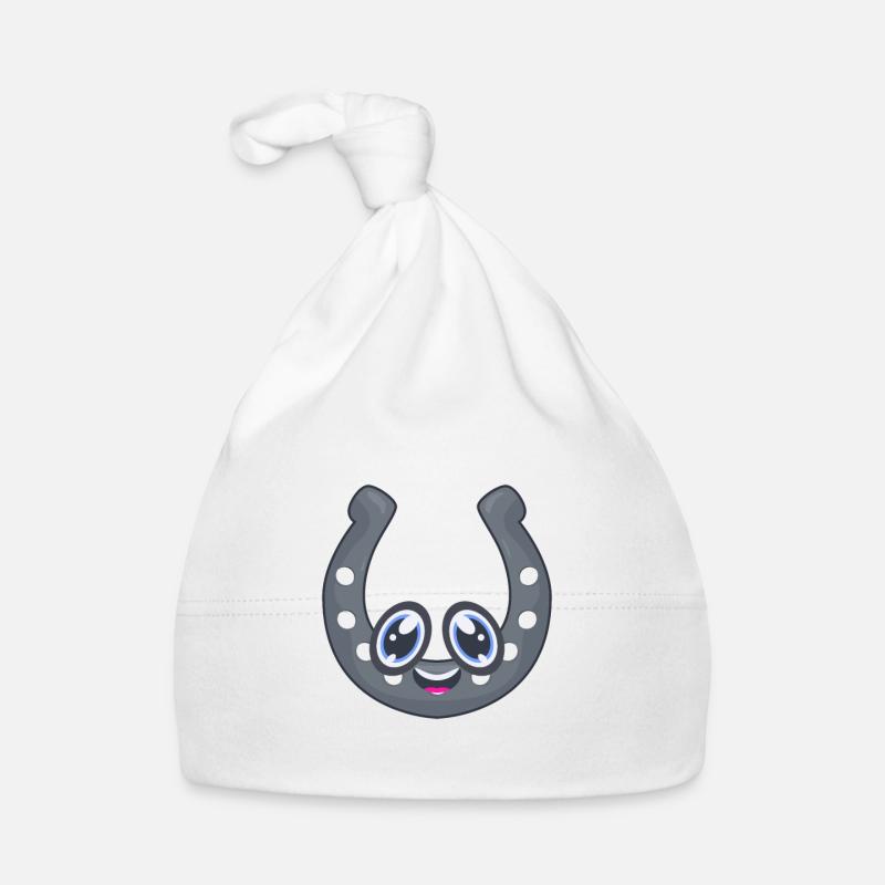 horseshoe Organic Baby Cap
