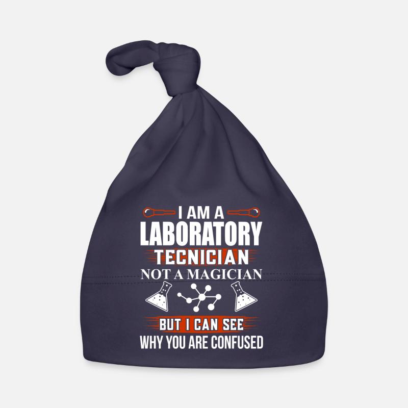Laboratory Technician Lab Tech Fun Saying Organic Baby Cap