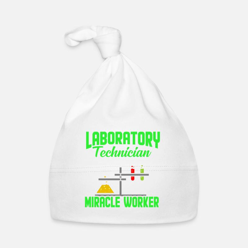 I Am A Lab Technician Lab Game Organic Baby Cap