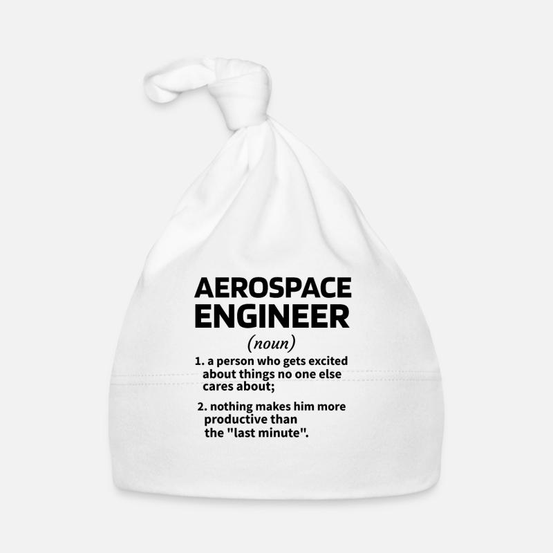 Aerospace Engineer Gift Idea Space Technology Organic Baby Cap