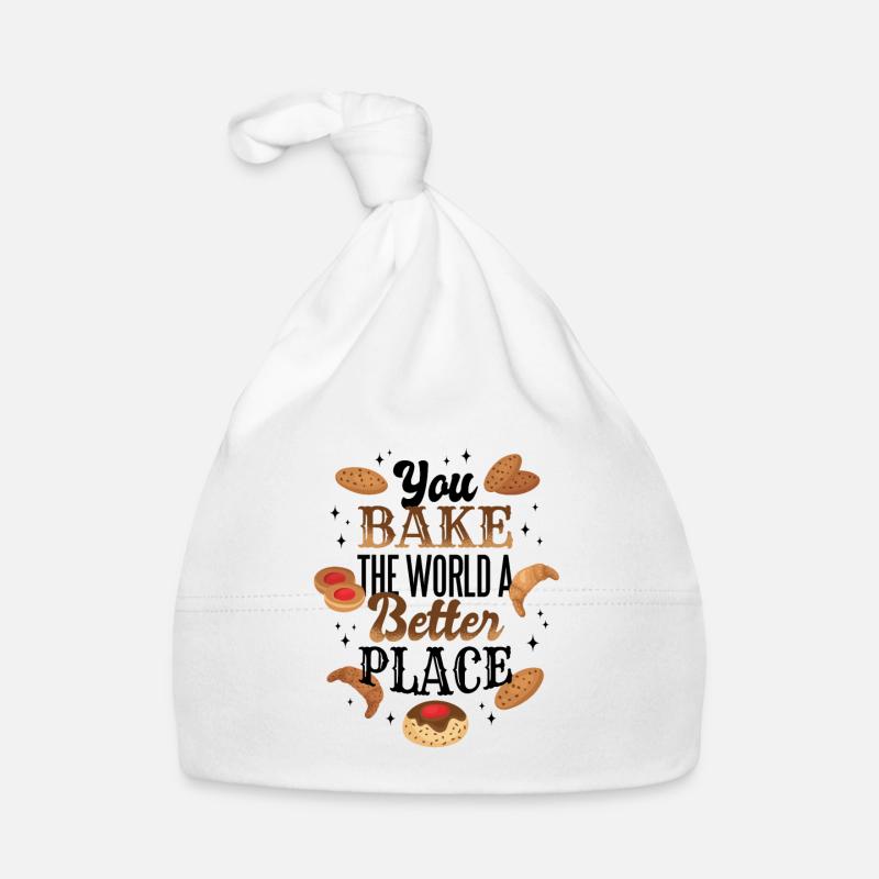 Cuisson Bake Better Place Cadeau Bonnet bio Bébé