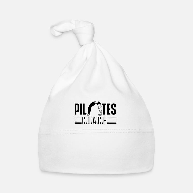Pilates Trainer Workout Saying Course Training Organic Baby Cap