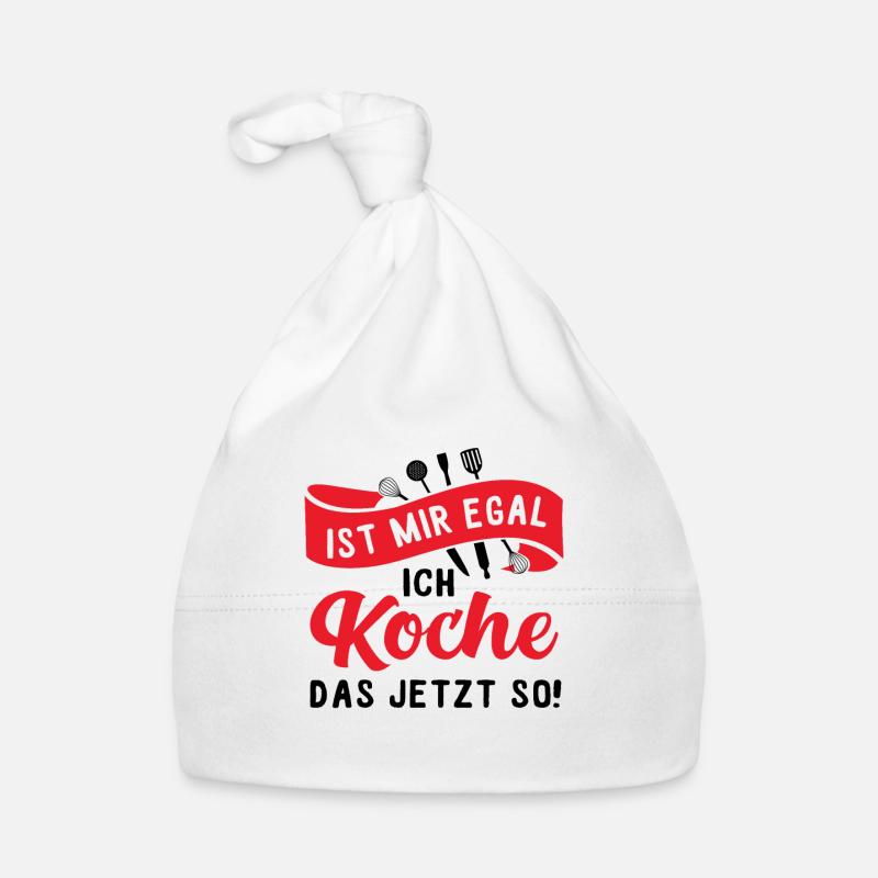 Funny hobby chef saying, cooking gift Organic Baby Cap