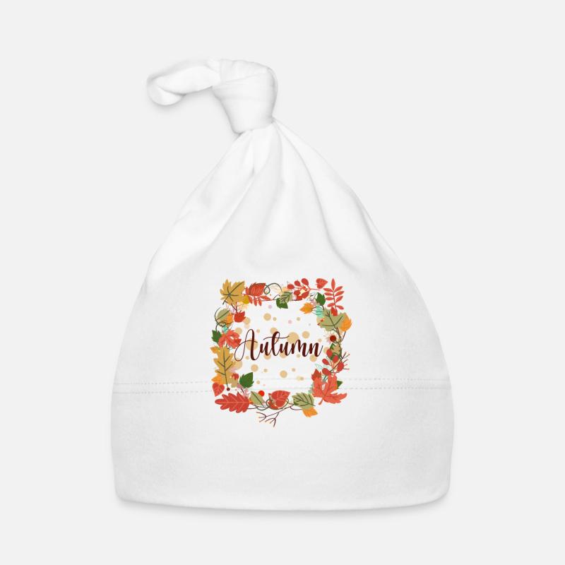 Feuilles d’automne d’automne Bonnet bio Bébé