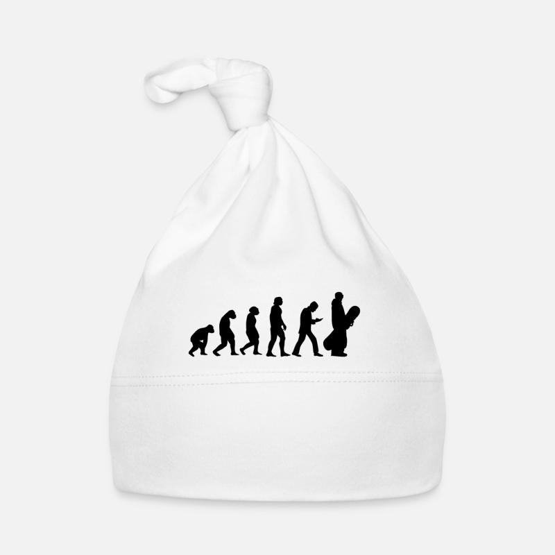 Snowboarding Snowboarders Evolution Snowboard - Baby Bio-Mütze - Weiß