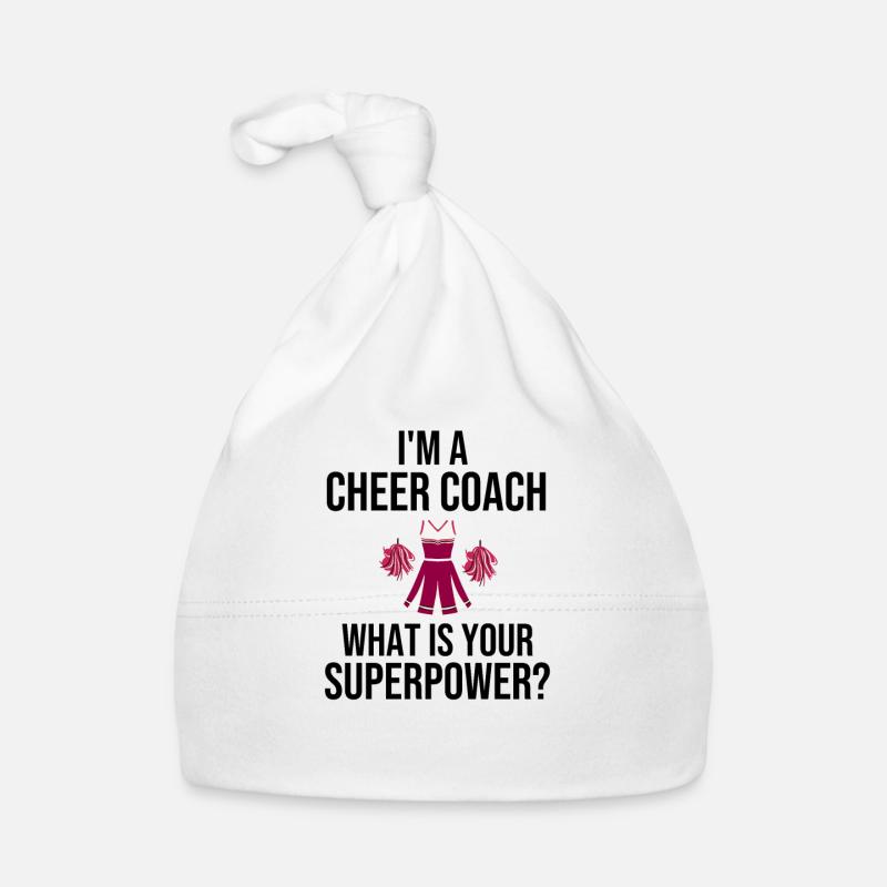 Cheerleading Trainer Geschenk Cheerleading Coach Baby Bio-Mütze