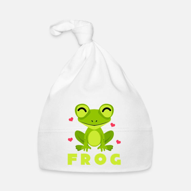 Frosch Frösche Baby Bio-Mütze