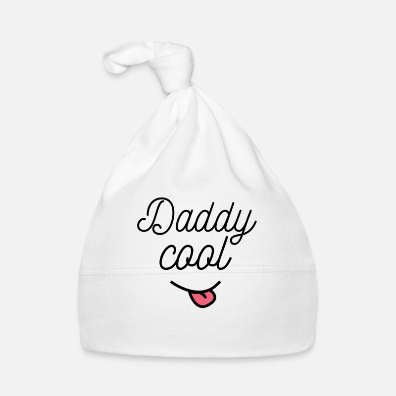DADDY COOL humor gift idea Organic Baby Cap