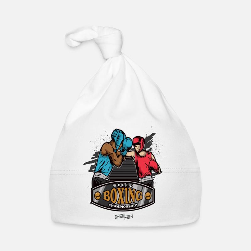 Boxing Boxing Boxing Fight Organic Baby Cap
