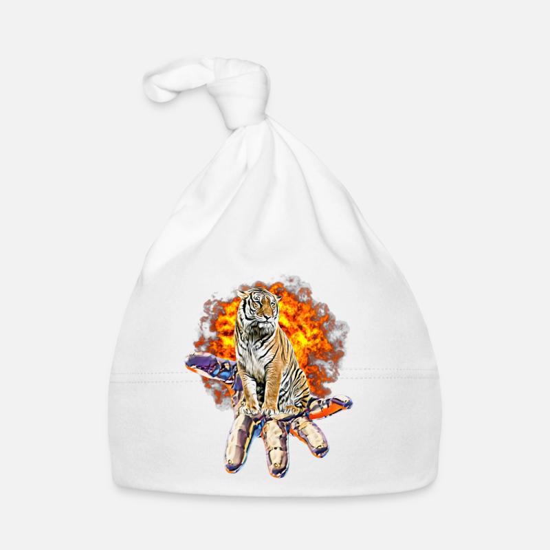 tiger Organic Baby Cap