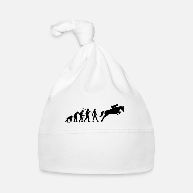 Reiterin Evolution Pferde Baby Bio-Mütze
