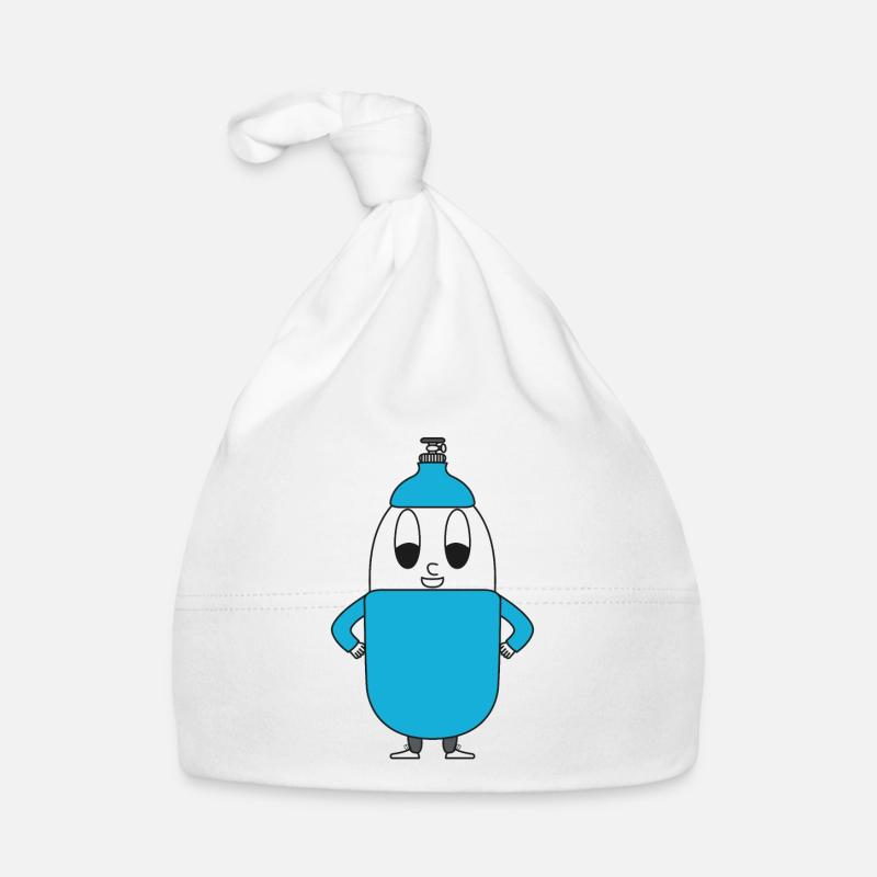 Helium bottle egg Organic Baby Cap