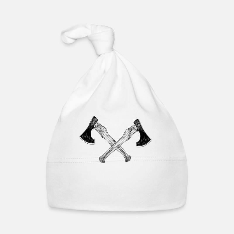 Les Vikings Axt Sport Lancer de cible à la hache cible Bonnet bio Bébé