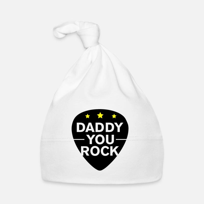 Vatertag Daddy Sie Rock Baby Bio-Mütze